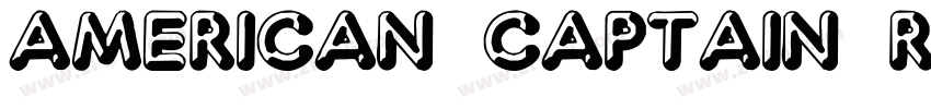 American Captain Reg字体转换